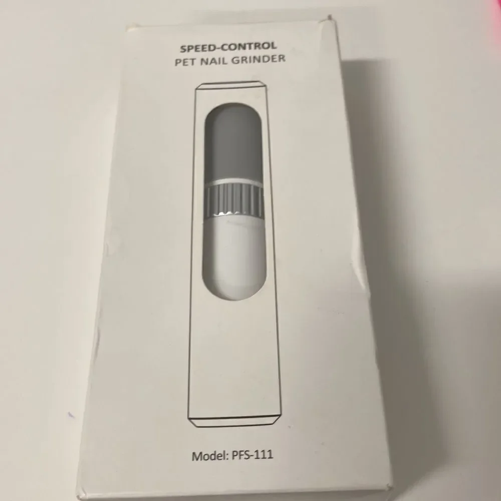 Speed control pet nail grinder model PFS-111 haven’t used